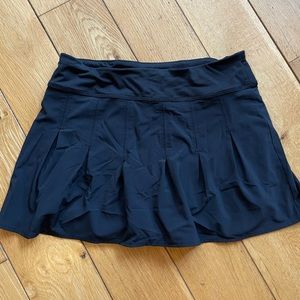 Athleta Black Tennis Skirt Small S